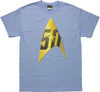 Star Trek 50th Anniversary Delta Blue T-Shirt