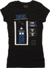 Doctor Who Tardis Tetris Juniors T-Shirt