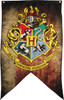 Harry Potter Hogwart Crest Banner Flag