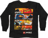 Lego Ninjago Elemental Powers LS Juvenile T-Shirt