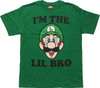 Nintendo Mario Luigi I'm The Lil Bro Youth T-Shirt