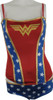 Wonder Woman Logo Corset Brief Lingerie Set