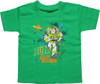 Toy Story Buzz Galaxy Defender Green Toddler Shirt