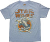 Star Wars Two X-Wing Flying Distress Youth T-Shirt