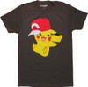 Pokemon Pikachu Wearing Hat T-Shirt