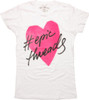 Epic Threads Hash Tag Heart Juniors T-Shirt