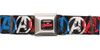 Avengers Color Logo Wrap Seatbelt Belt