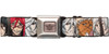 Black Butler Faces Wrap Seatbelt Belt