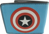 Captain America Shield Blue Wallet