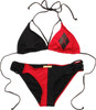 Harley Quinn Cross String Bikini Swimsuit