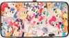 My Little Pony Jumbled Group Clutch Wallet