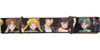 Sailor Moon Group Cats Mesh Belt