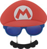 Mario Hat And Mustache Costume Glasses