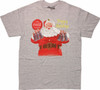 Coca-Cola Santa Wishing Happy Holidays T-Shirt