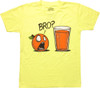 Funny Orange Juice Bro Youth T-Shirt