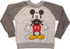 Mickey Mouse Mustaches Grid Juvenile Sweatshirt