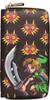 Zelda Majoras Mask Logo All Over Clutch Wallet