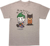 Batman Chibi Joker Running T-Shirt