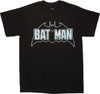Batman Retro Verbiage Logo T-Shirt