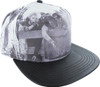 Walking Dead Faux Leather Sublimated Snap Hat