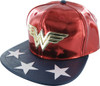 Wonder Woman Metal Logo Snapback Hat