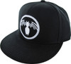 Venom Embroidered Circle Logo Snapback Hat