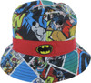 Batman Vintage Comic Strip Youth Bucket Hat