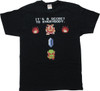 Zelda Link It's a Secret to Everybody Black T-Shirt