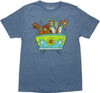 Scooby Doo Mystery Machine Van Scare T-Shirt