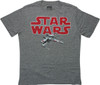 Star Wars Name X-Wing Heathered Gray T-Shirt