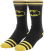 Batman Sublimated Hero and Knit 2 Pair Socks Set