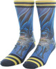 Batman Sublimated Hero and Knit 2 Pair Socks Set