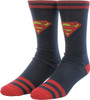 Superman Sublimated Hero and Knit 2 Pair Socks Set