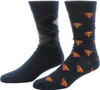 Superman Logos Argyle 2 Pair Crew Socks Set