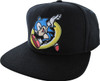 Sonic the Hedgehog in Ring Black Snapback Hat