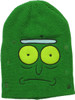 Rick and Morty Pickle Rick Face Green Beanie