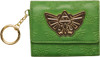 Zelda Logo All Over Green Tri Fold Wallet