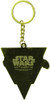 Star Wars Millennium Falcon Triangle Gold Keychain