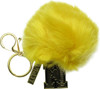 Harry Potter Hufflepuff Loyalty Furry Pom Keychain