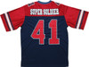 Captain America Super Soldier Navy Football Jersey