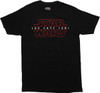 Star Wars Last Jedi Logo Black T-Shirt