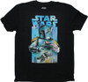 Star Wars Boba Fett Slave 1 Cloud City T-Shirt