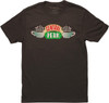 Friends Central Perk Logo Charcoal T-Shirt