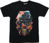 Black Panther Movie Scene Black Youth T-Shirt