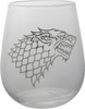 Game of Thrones Stark Targaryen Stemless Glass Set