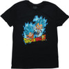 Dragon Ball Super Chibi SSGSS Goku Vegeta T-Shirt