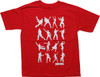 Fortnite Dance Dance Solid Red Youth T-Shirt