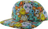 Pokemon Classic Allover Print Snapback Hat