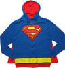 Superman Costume Caped Hoodie