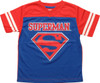 Superman Logo Football Juvenile Jersey